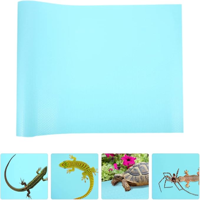 Ipetboom Reptile Carpet Liner for Bearded Dragon and Snakes Soft Terrarium Substrate Mat for Leopard Gecko Lizard Tortoise Easy to Clean and
