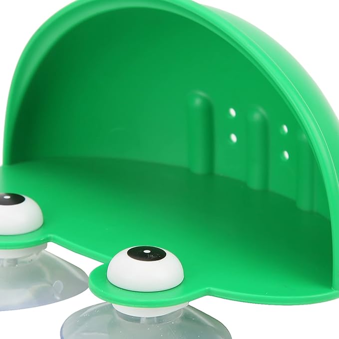 Plastic Cute with Suction Cups for Frogs Toads Geckos Tadpole, Leakproof Reptile for Bathroom Use