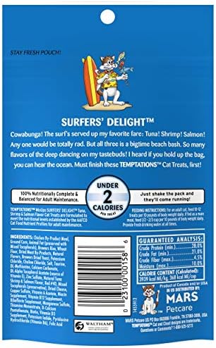 Temptations MixUps Crunchy Cat Treats, Surfer's Delight, 3 oz, 12 Pack - Image 3