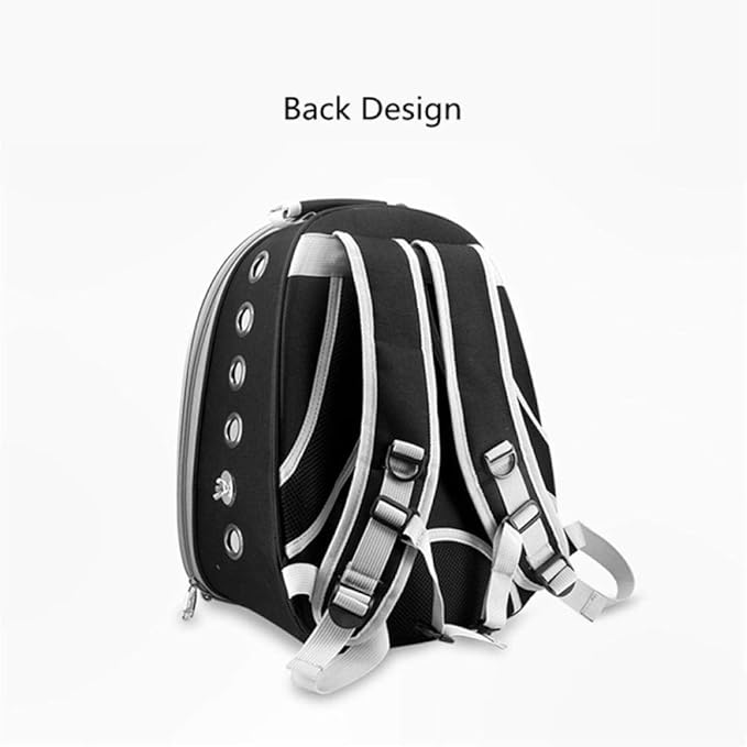 Bird Carriers Parrot Backpack Small Carrying Cage Outdoor Travel Comfortable Breathable Extensible Carrier Backbag 1Pcs Red
