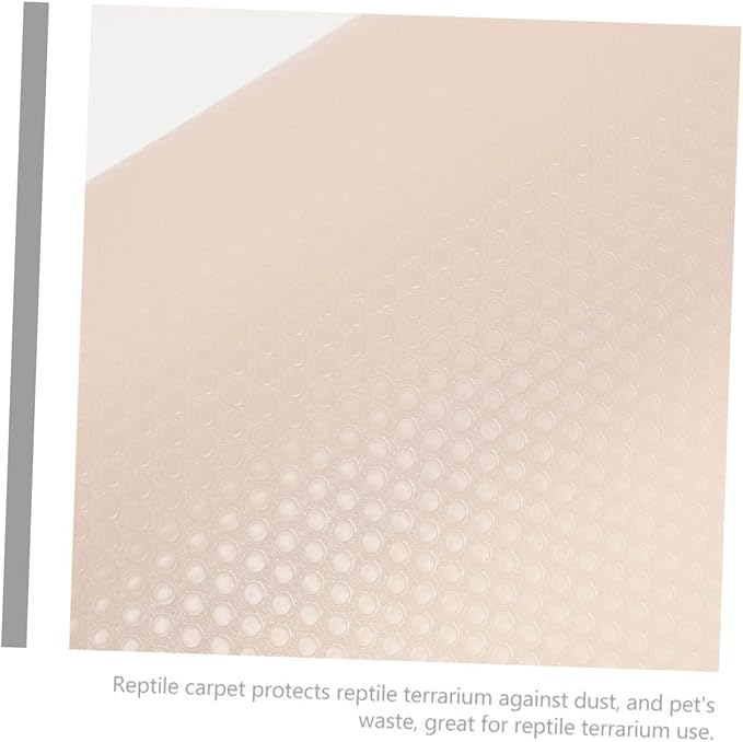 Reptile Carpet Liner for Terrariums Eva Non- Bedding Mat for Bearded Dragons Snakes and Lizards Substrate for Reptile Cages Leak