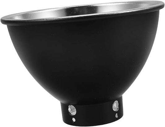 Yardwe Reptile Dome Lamp Shade Metal Reflective Cover for Basking Lamps Durable Heat Reflector for Terrarium Optimal Heat Distribution User Friendly Installation