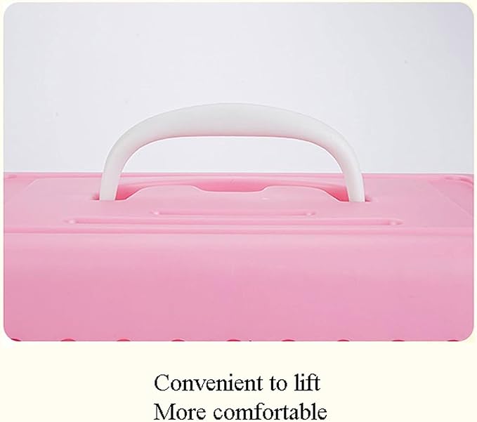Breathable Bird Travel Cage, Lightweight Parrot Carrier, Portable & Safe Bird Cage for Parrots, Small Birds, Pets, Pink