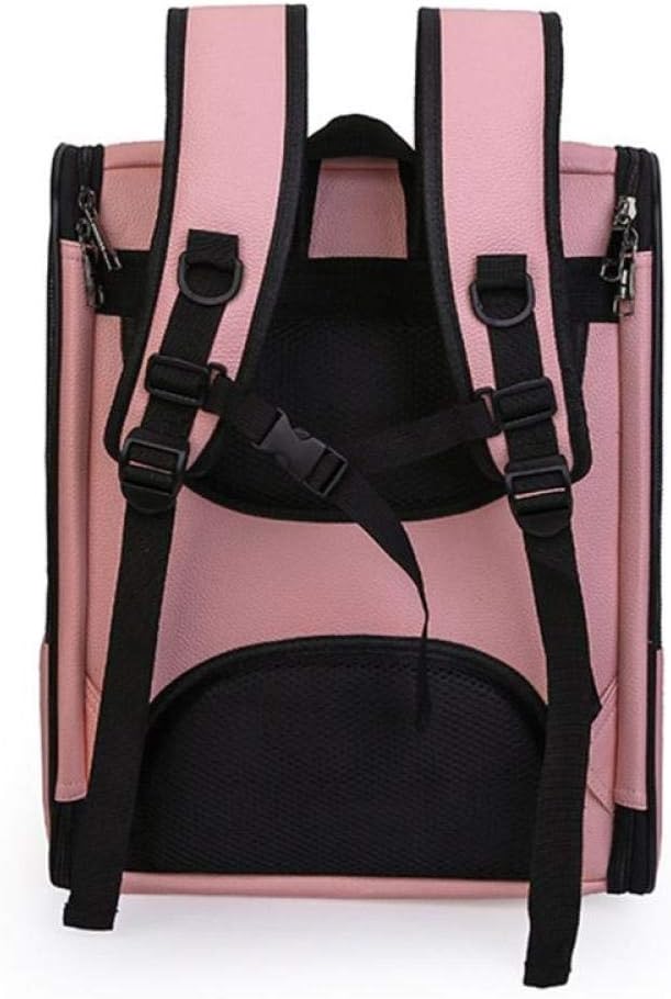 Bird Carriers Black Bird Cage Breathable Carrier Backpack Foldable Lightweight Travel Multi Purpose Pu Mesh Pet Parrot Bag 2Pcs