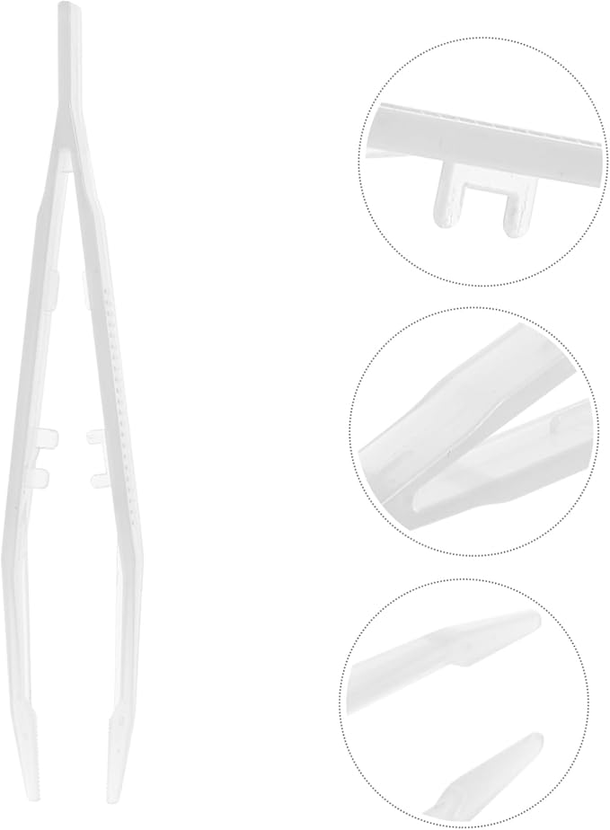 2Pcs Reptile Feeding Tweezers Pet Feeding Clips for Lizards Turtles Frogs Tool for Feeding Terrariums and Aquariums