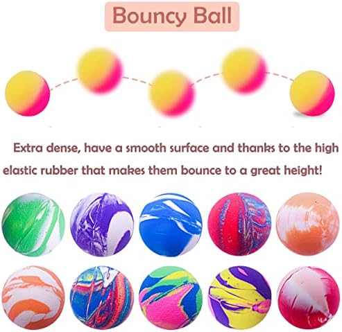 PET SHOW 20 Pack Cat Toys Bouncy Balls 1.2inch for Indoor Cats Kitten - Image 4