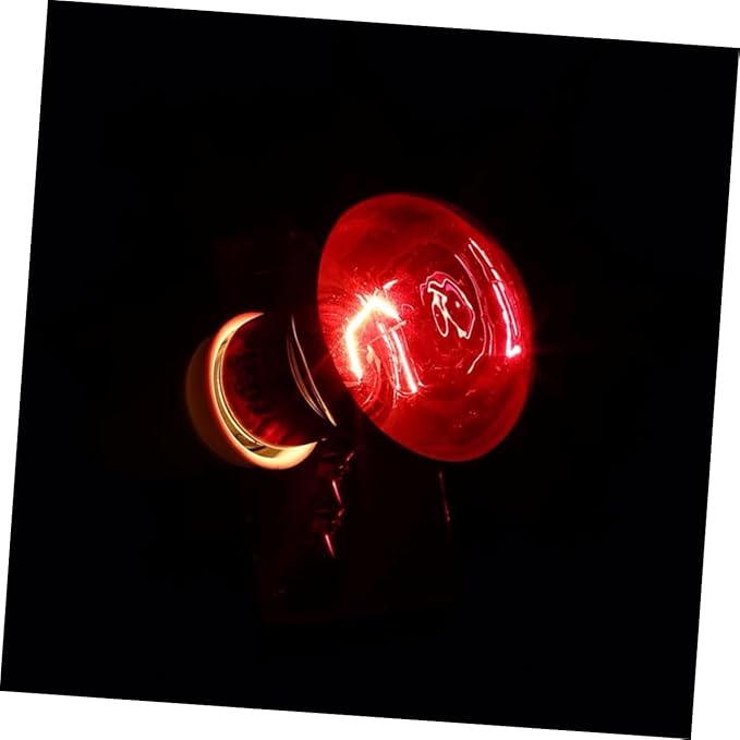 Milisten 3Pc Reptile Heating Lamp Light Emitter for Lizard Snake and Pet Aquariums Non Light Heater with High Thermal Efficiency Hour Heat Source