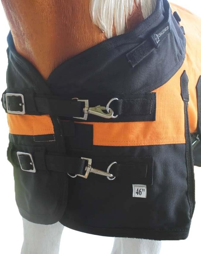 44" 1200D Foal Turnout Waterproof Fleece Lined Medium Winter Blanket 519LG08