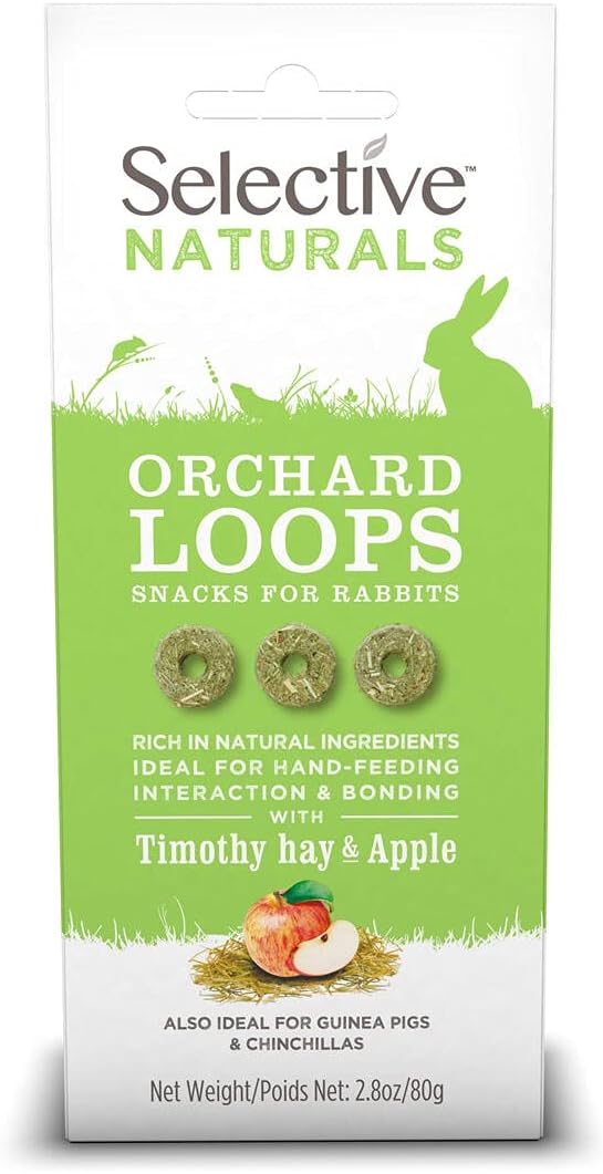 Selective Naturals Orchard Loops with Timothy Hay & Apple (Pack of 4)