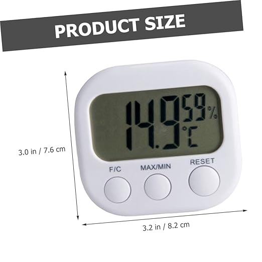 Happyyami 2pcs Digital Aquarium Tank Thermometer Instant Read for Fish Tanks Thermometer for Home Office Schools