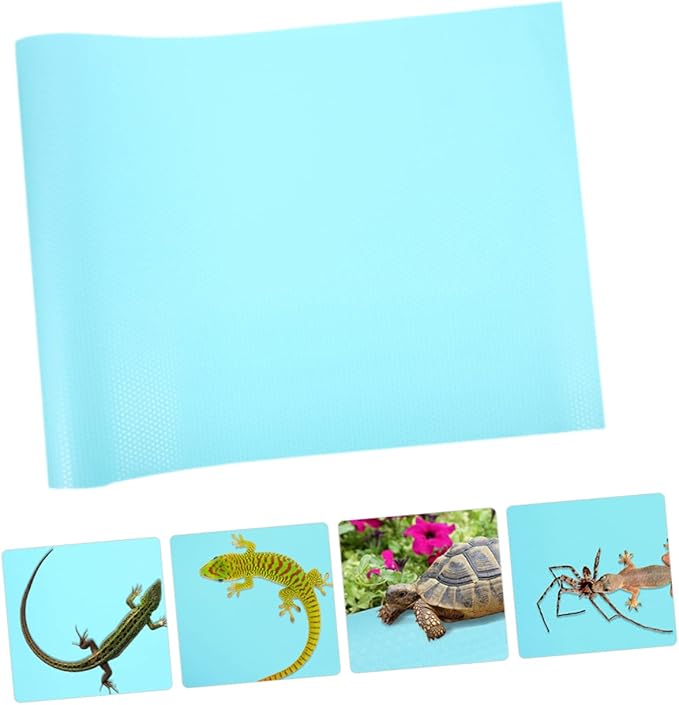 Toddmomy Reptile Carpet Terrarium Liner Bedding Reptile Substrate Mat for Bearded Dragon Lizard Tortoise Snake