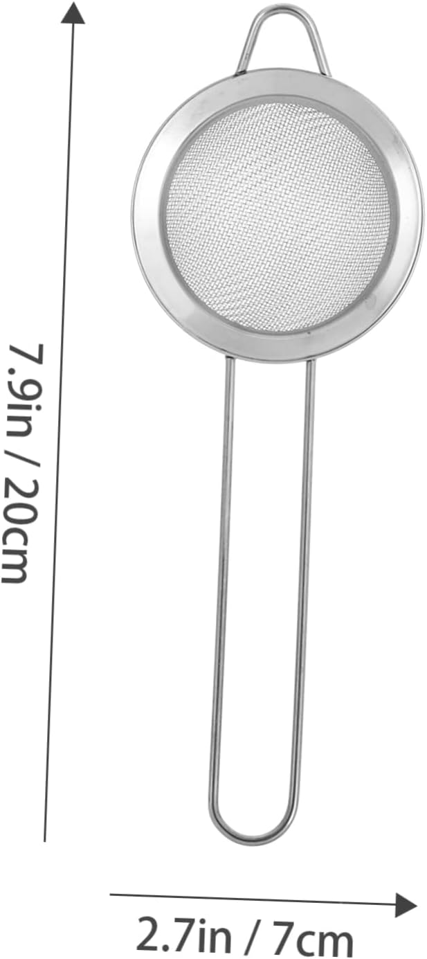 Sosoport 2pcs Metal Reptile Sand Scoop Fine Mesh Litter Cleaner for Easy Excrement Removal Terrariums and Aquariums for Tortoise and Reptile Care