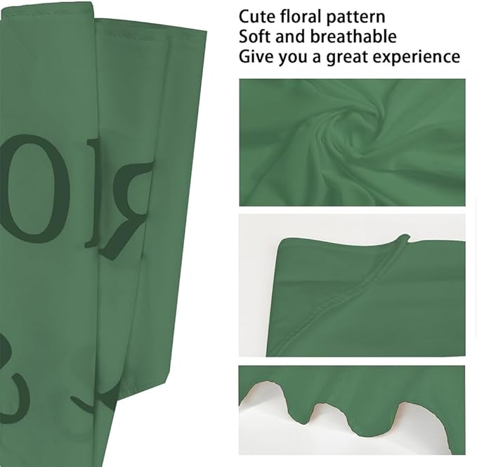 arricraft 1 Pc Pet Dog Bandana, Green Adjustable Triangle Pet's Bandana with Bark Ranger Words Shield Pattern Washable Cotton Scarf Bibs Kerchief for Dog Puppy Cat Kitten Pet 30.70x14.96inch(78x38cm)