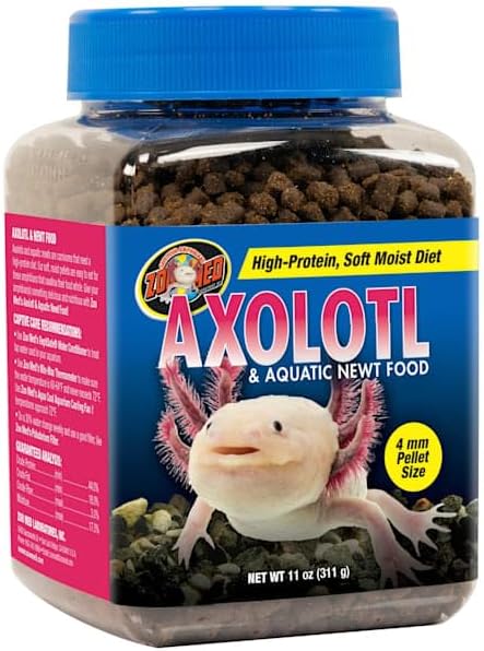 Zoo Med Axolotl & Aquatic Newt Food, 11 oz.