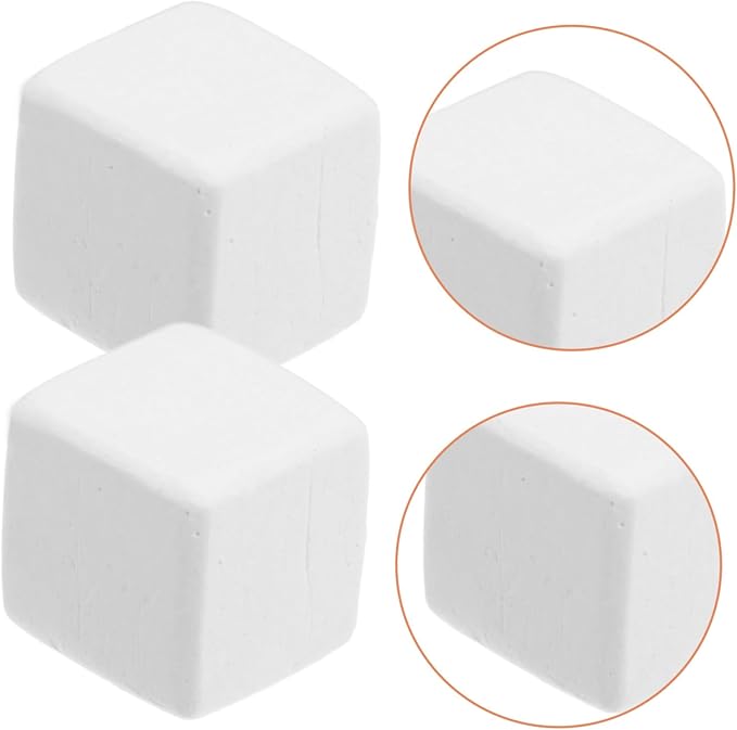 POPETPOP 6pcs Crab and Reptile Accessories Lava Bite Blocks for Chinchilla Hamster Pet Dental Health