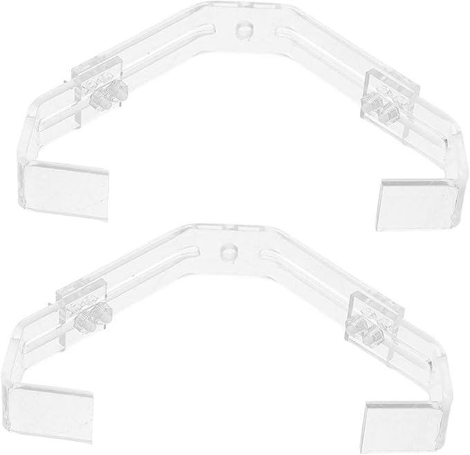 2pcs Sturdy Light Holder for Fish Tank Terrarium Secure Fixing Clamp for Reptile Heating Lamps for Various