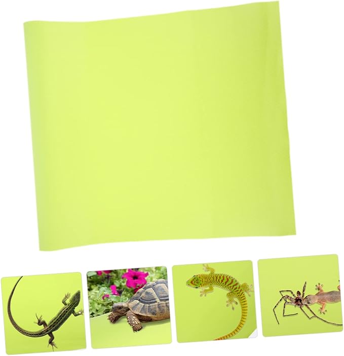 Reptile Substrate Carpet Mat for Bearded Dragons Leopards Snakes Non-Slip Terrarium Liner Large for Easy Cleaning and Pet Comfort