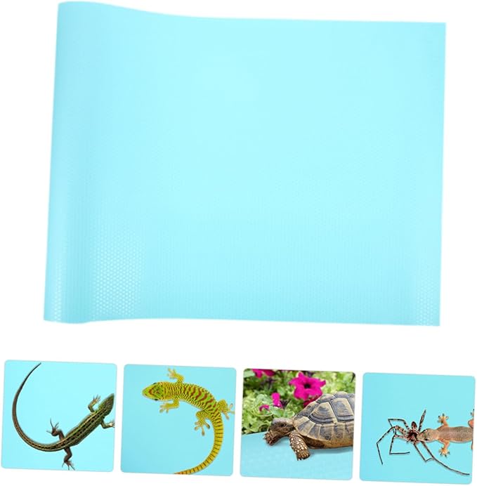 Large EVA Reptile Carpet Terrarium Bedding for Leopard Gecko Bearded Dragon Tortoise Snake Tank Substrate Liner Protecting Cage from Dust and Waste Comfortable Non-Toxic Floor