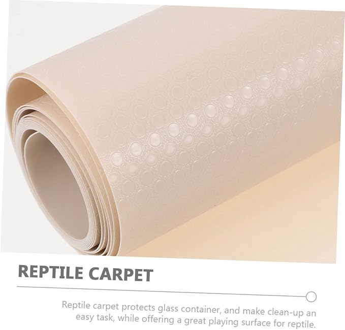 MERRYHAPY Eva Reptile Carpet Mat Non-Slip Terrarium Bedding for Tortoises Lizards and Snakes Soft Eva Material Easy Clean Substrate Lotus Pink