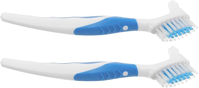 Abaodam 2pcs Portable Turtle Shell Cleaning Brush Mini Mud Remover for Aquatic Turtles and Tortoises, Blue, Practical Personal Shell Maintenance Tool for Reptile Health