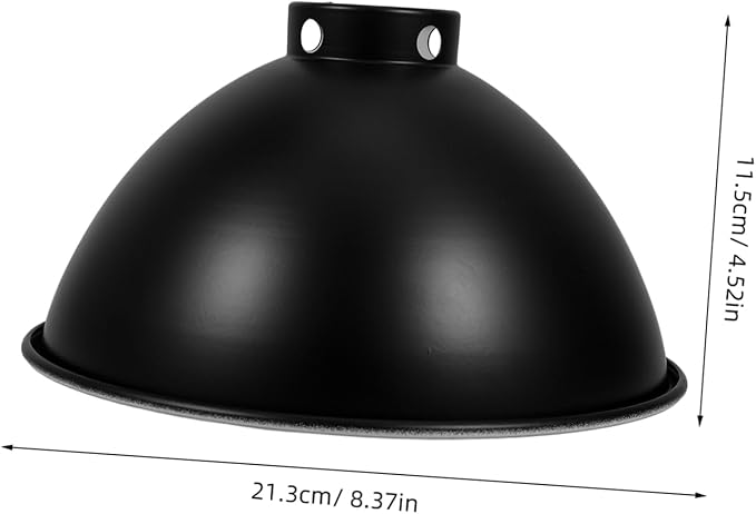 Alipis Reptile Heat Lamp Shade Insulation Lamp Cover Pet Cage Lampshade Energy Efficient Design