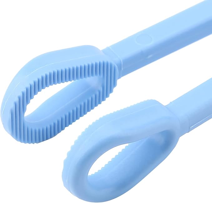 Blue Plastic Useful Pet Clip for Snake Lizard Reptile Animal Food