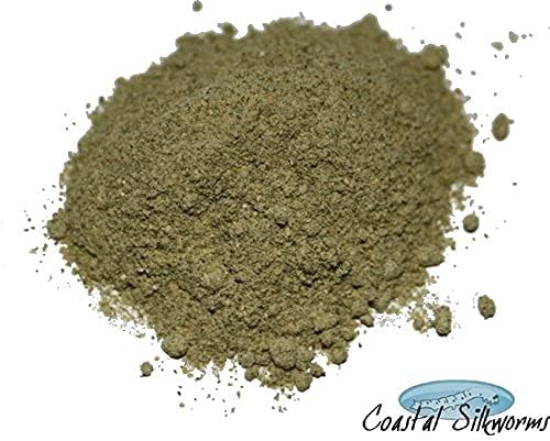 1/2 LB Powdered Silkworm Hornworm Food (Mulberry Leaf Diet Food) Silkworm Chow