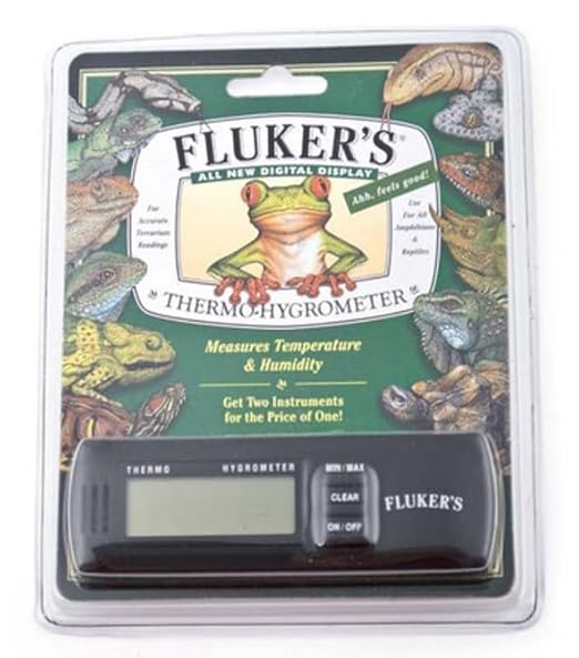 Fluker's Digital Thermo-Hygrometer 1 Pack - Pack of 10