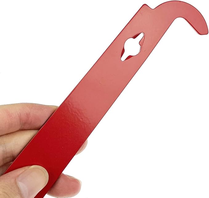 1 Pack Steel J Hook Bee Hive Tool Frame Lifter and Scraper for Beekeepers