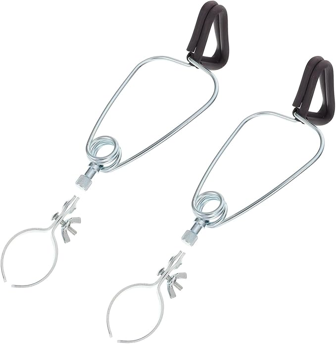 LIOOBO Reptile Lamp Supplies 2pcs Removable Clips for Lamps Strong Easy to Use