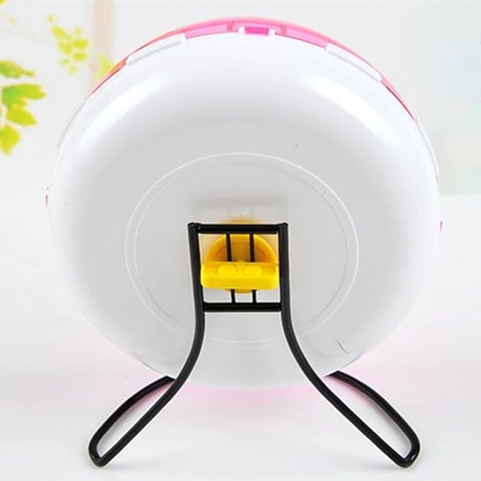 8.2 Inches Hamster Syrian Hamster Gerbil Rat Hedgehog Running Wheel Mute Silent Spinner Exercise Wheel (Blue)