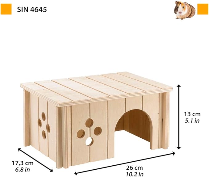 First Plast SIN 4645 Woodhouse 7.3 x 10.2 x 5.3 inches
