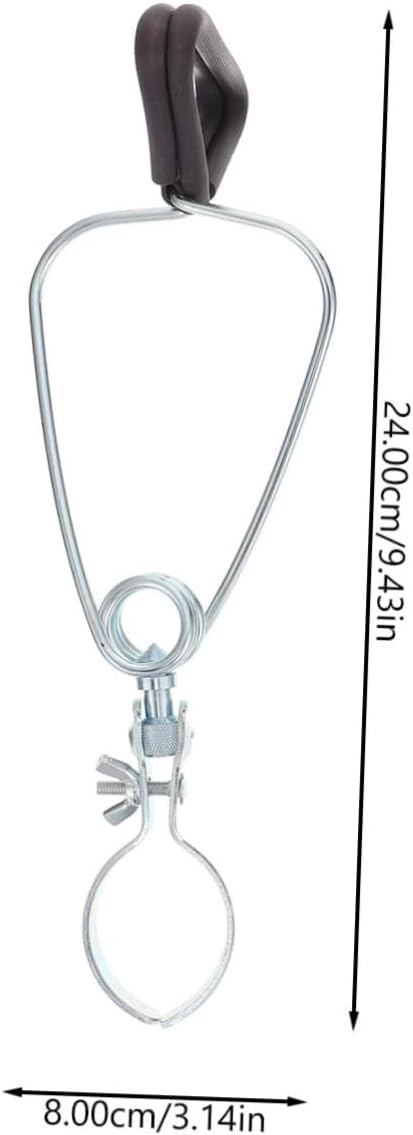 COLLBATH 2pcs Reptile Lampshade Fixing Clips Easy to Use Climbing Accessory for Lampshades and Non-deformable Design for Terrariums