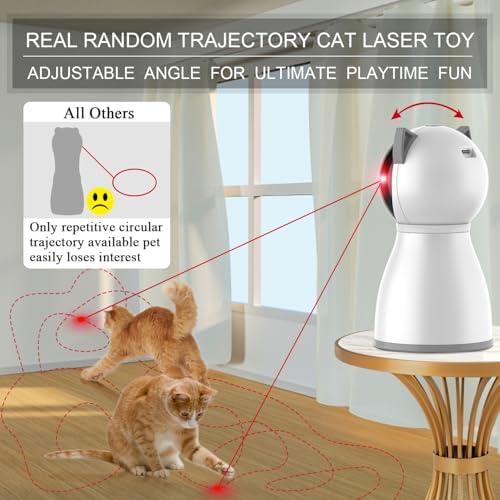 YVE LIFE Interactive Cat Toys Laser for Indoor Cats,Automatic Kitten Toys - Image 2