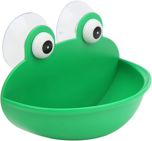 HEEPDD Safer Amphibian Water, Soap Holder for Frogs and Geckos, 3.2 X 5 X 3.8 Inches for Habitats Safer Amphibian Water, Plastic Bathroom Nan Crawler Supplies