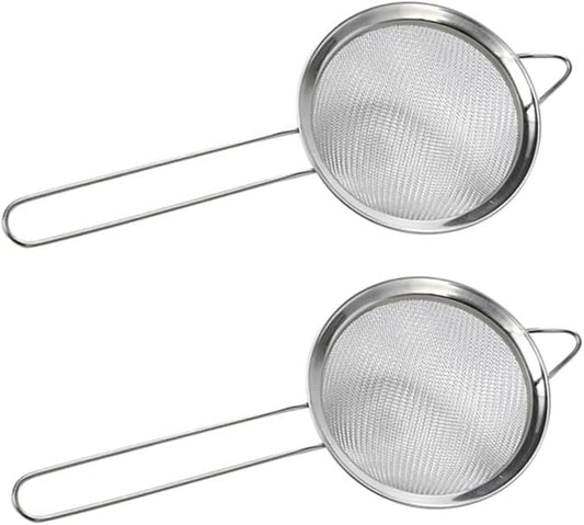 GALPADA 2pcs Reptiles Sand Shovel Mesh Design for Lizard Dung Cleaning and Comfortable Excrement Sieve for Filtering Silver