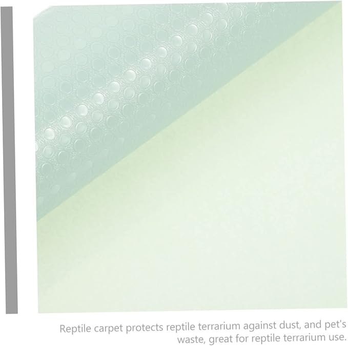MERRYHAPY Reptile Carpet Substrate Mat for Bearded Dragon and Leopard Soft Bedding for Terrarium Safe and Comfortable Reptile Habitat Accessory