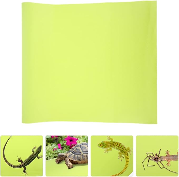 Ipetboom Reptile Carpet Mat for Tortoise Bedding Gecko Tank Accessories and Lizard Terrarium Liner Comfortable for Reptiles Like Turtles and Bearded Dragons