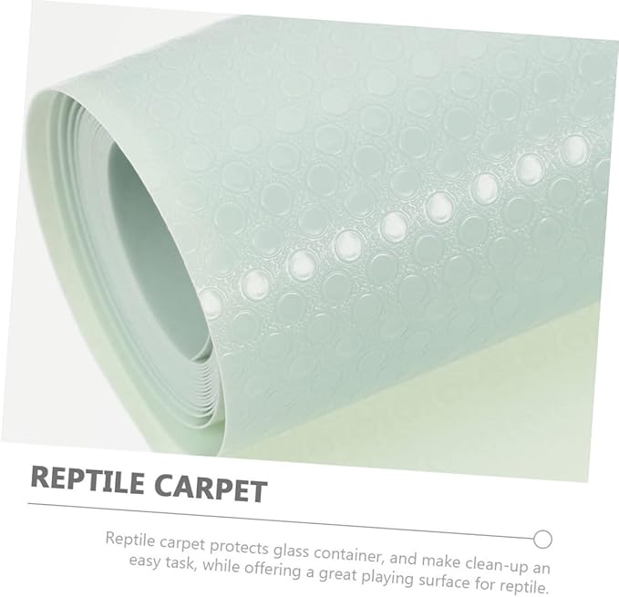 Reptile Carpet Lizard Bedding Mat Eva Non- Substrate Liner for Leopard Tortoise Snake and Lizard Terrariums Soft and Safe for Reptiles