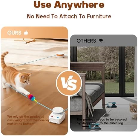 Interactive Cat Toy for Indoor Cat,Automatic Treadmill for Exercise - Image 3