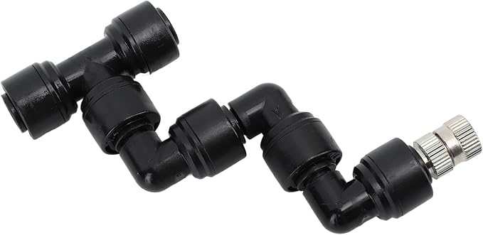 Reptile Nozzles Engineered Spray Kit for Reptiles, 3 Nozzles for Rainforest Mist Effects, Reptile Cooling System Nozzles for Camping Trips