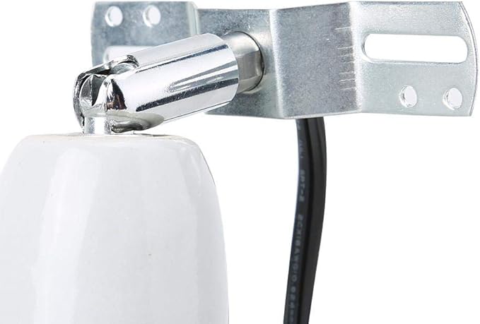 Light Fixture Holder, E27 Base Bulb Socket Adjustable Reptile Lamp Holder Bracket Light Stand for Lizard Turtle Tortoise Reptile Ceramic Lamp Holder(110-240V)