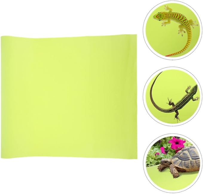 Ipetboom Reptile Carpet Mat for Tortoise Bedding Gecko Tank Accessories and Lizard Terrarium Liner Comfortable for Reptiles Like Turtles and Bearded Dragons