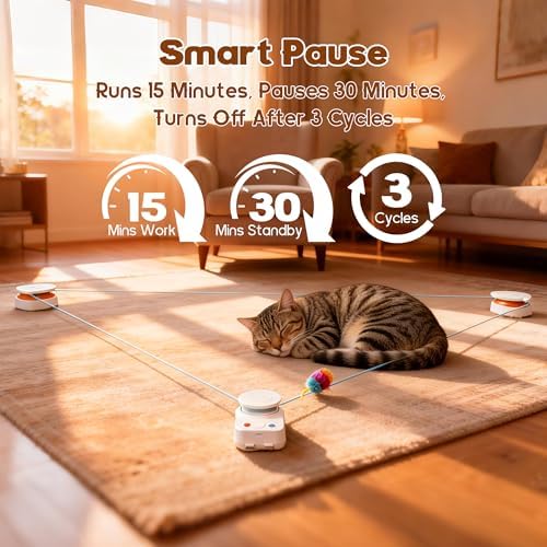 Interactive Cat Toy for Indoor Cat,Automatic Treadmill for Exercise - Image 6