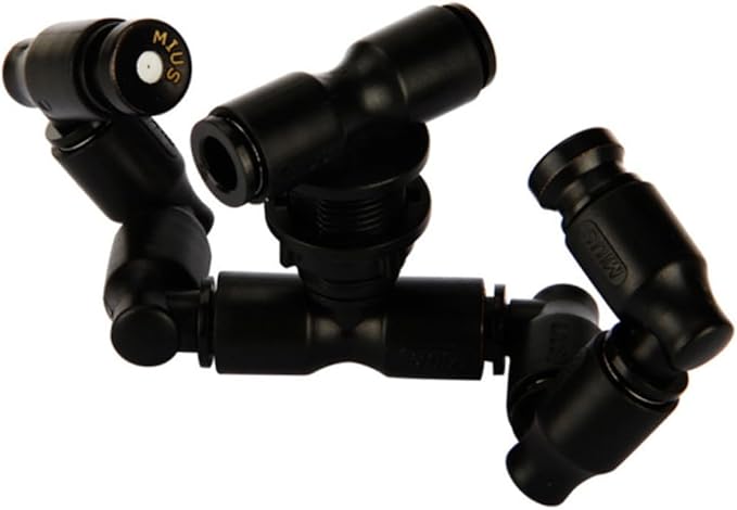 POPETPOP Adjustable Reptile Tank Sprayers Fine Mist Sprinkler Nozzle for Aquarium Plastic Material Rotation