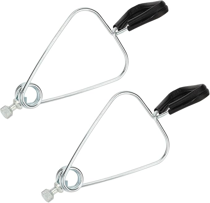 Omabeta Premium Metal Lampshade Holder Set, Iron Reptile Clamp Holder for Lizard Pets, 2pcs
