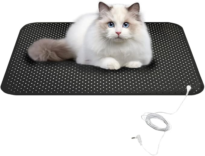 NIULAFR Grounding Mat with 15ft Grounding Cord, Grounding Pad 15.7 x 19.6 Inch, Earth Therapy for Better Sleep