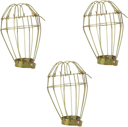 3pcs Heating Lamp Mesh Cover for Reptiles Easy to Install for Pet Boxes Prevents Burns from Heat Sources