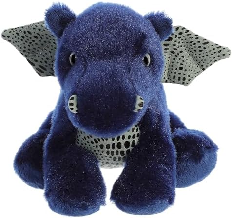 Aurora Mini Flopsie 9.5" Sapphire Dragon Adorable Stuffed Animal - Image 5