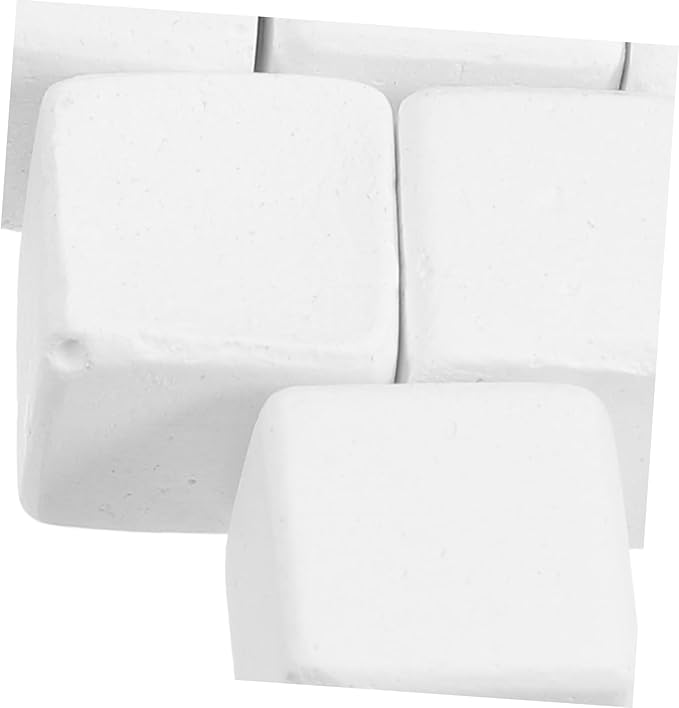 Toyvian 6pcs Mineral Stones for Reptile Tank Crab Soil Chinchilla Lava Bite Blocks